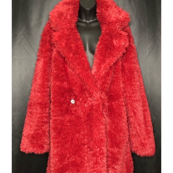Free People Evys Faux Fur Plush Sherpa Teddy Coat $198 XS - Picture 6 of 6